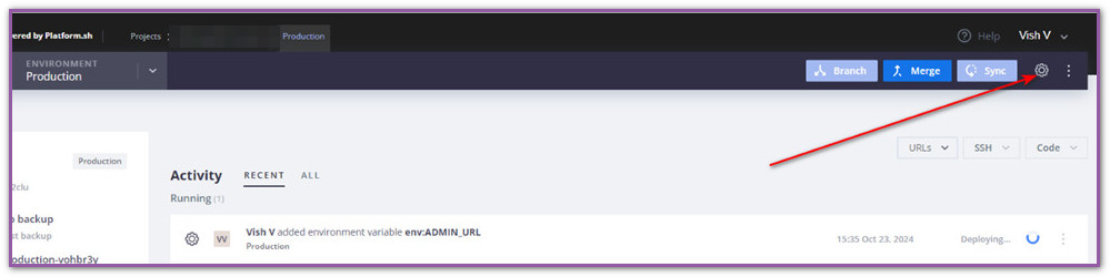 Adobe Commerce Cloud Project Settings